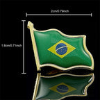 Brazil Pin Badges