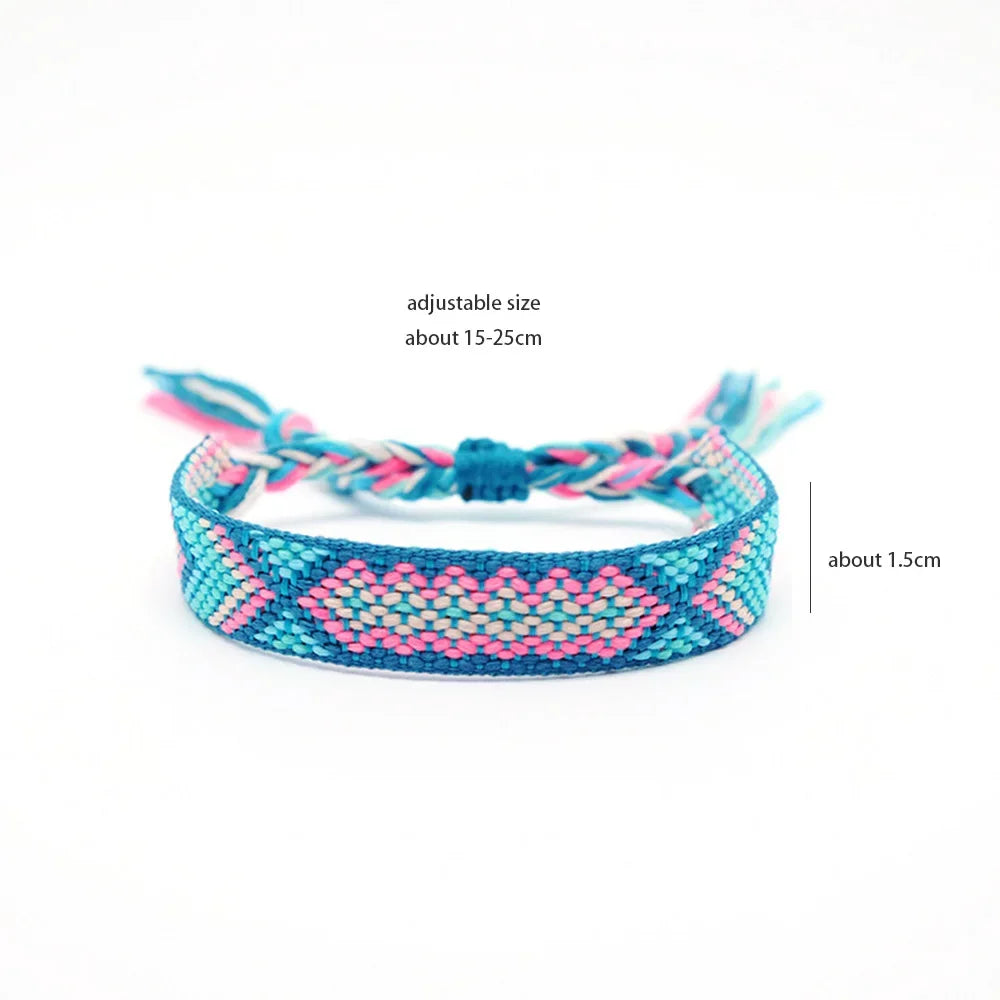 Weave Bracelet Friendship Bohemian Vintage