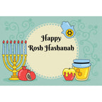 Happy Rosh Hashanah Photography Background