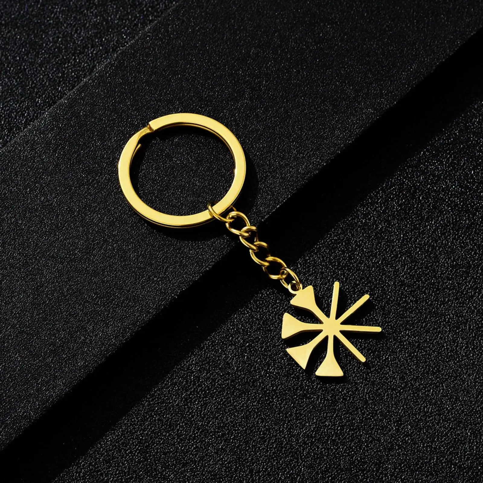 Yazidi Lalish Peacock Keychain