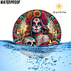 Day of The Dead skull iron Wall Art