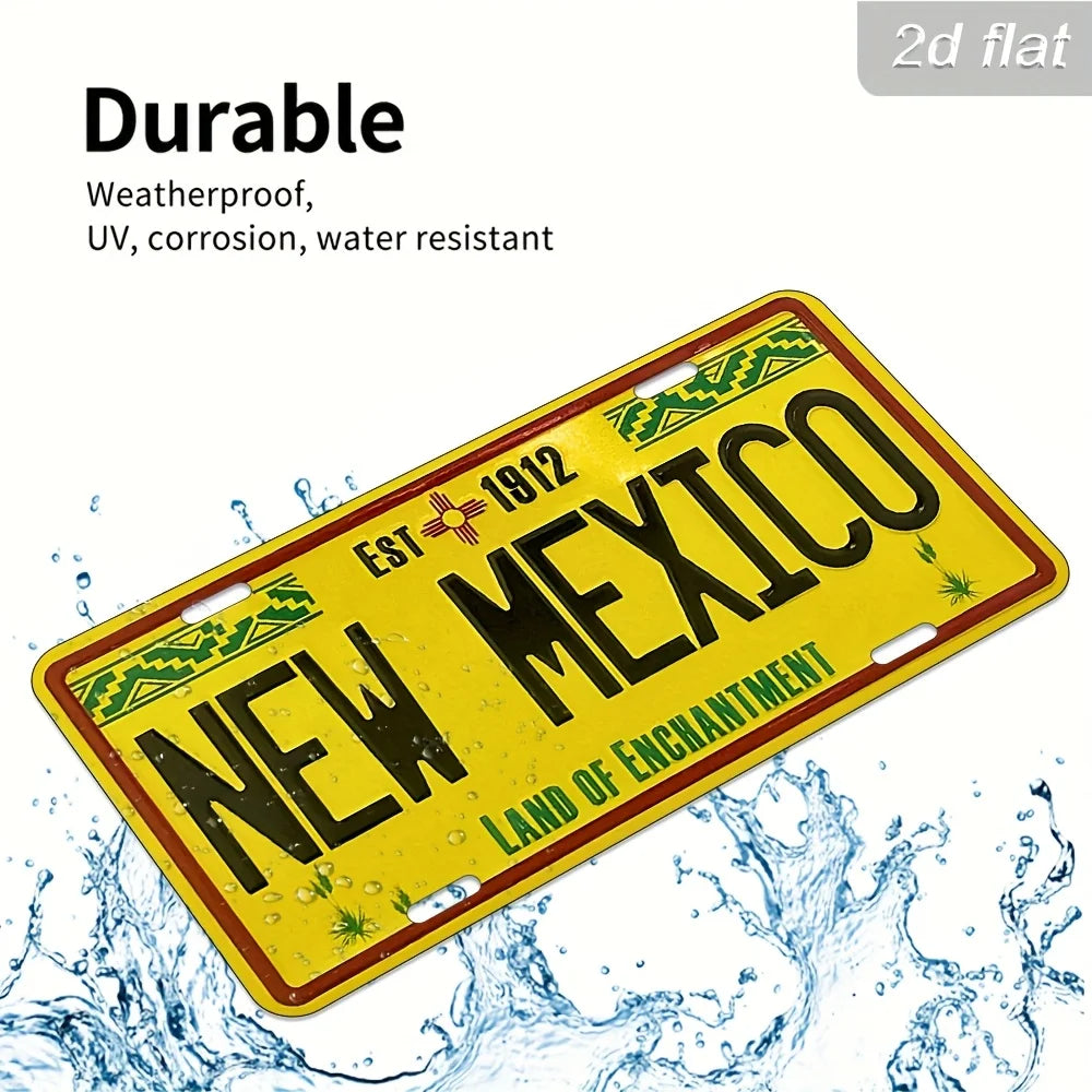 New Mexico License Plate