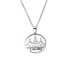 Yazidi Lalish Temple Necklace Stainless Steel