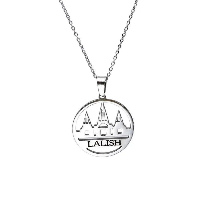Yazidi Lalish Temple Necklace Stainless Steel