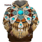 Indian Style Jacket 3D Sweatshirt