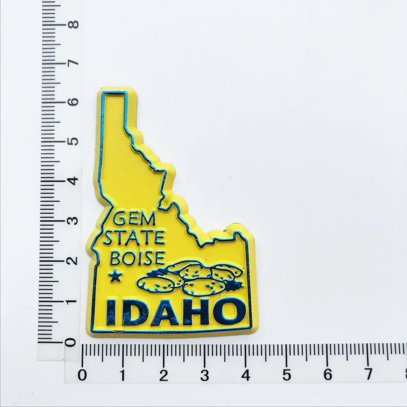 U.S. States Refrigerator Magnet