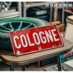 Cologne Tin Sign
