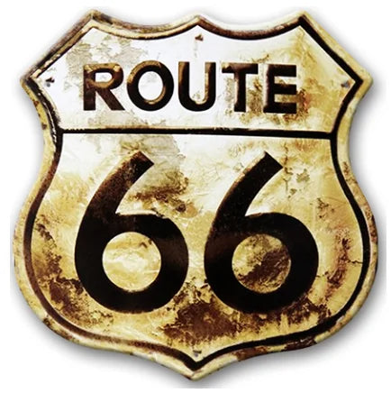 Route 66 America Signs Vintage Metal