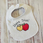Stylish & Cute Rosh Hashanah Baby Bib