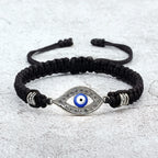 Braided Evil Eye Bracelet