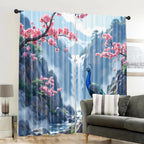 Peacock Party Curtains