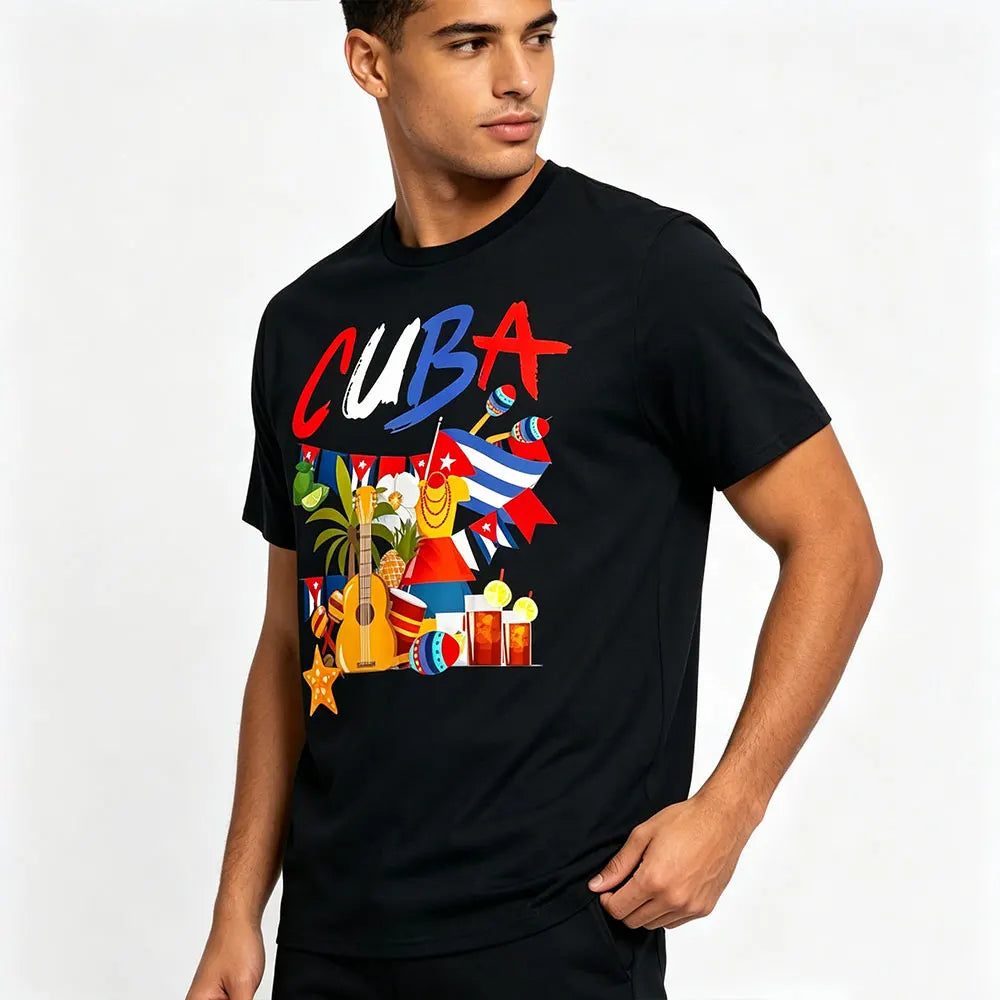 Cuba Flag Graphic T-Shirt