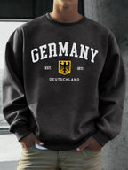 Germany Deutschland National Emblem Print Men Sweatshirt