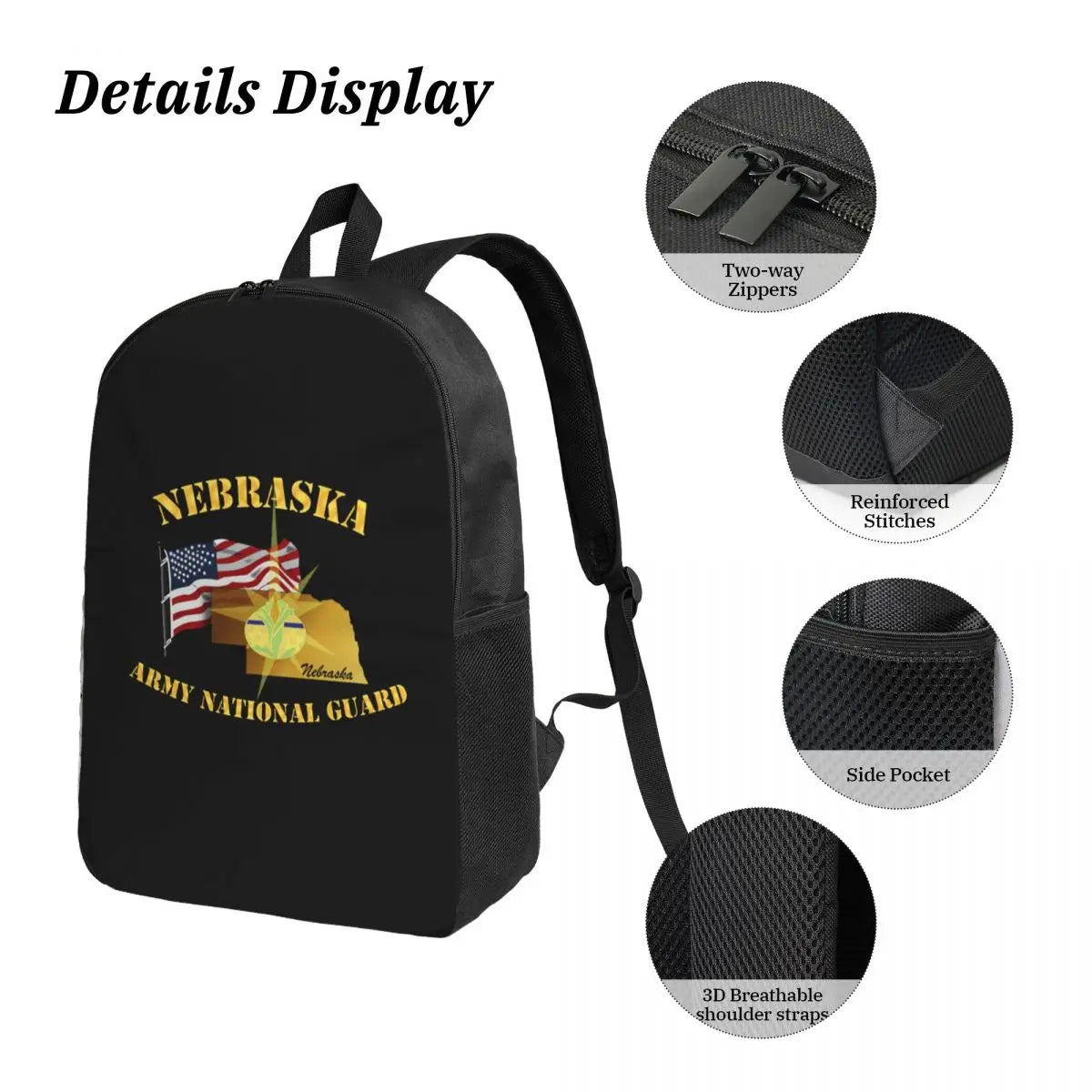 Nebraska Army National Guard Backpack