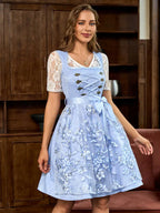 Women's Traditional German Dirndl Dress Bavarian Oktoberfest