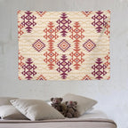 Southwestern Aztec Tapestry Wall Hanging Southwest Native American