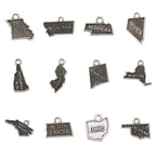 United States - State Map Charms
