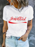 Jesus Enjoy christ Print T-Shirt