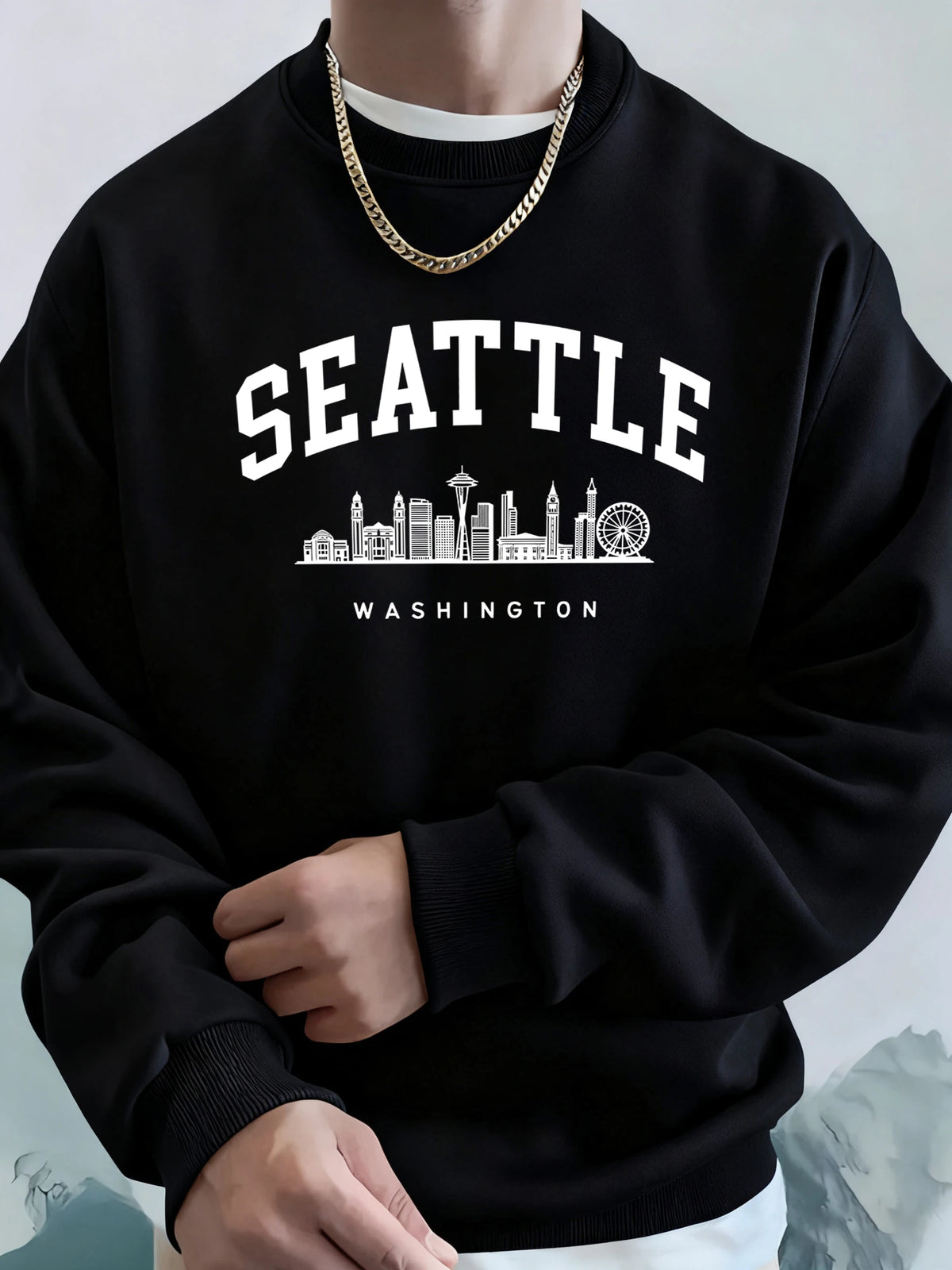 Seattle Letter Sweatshirt