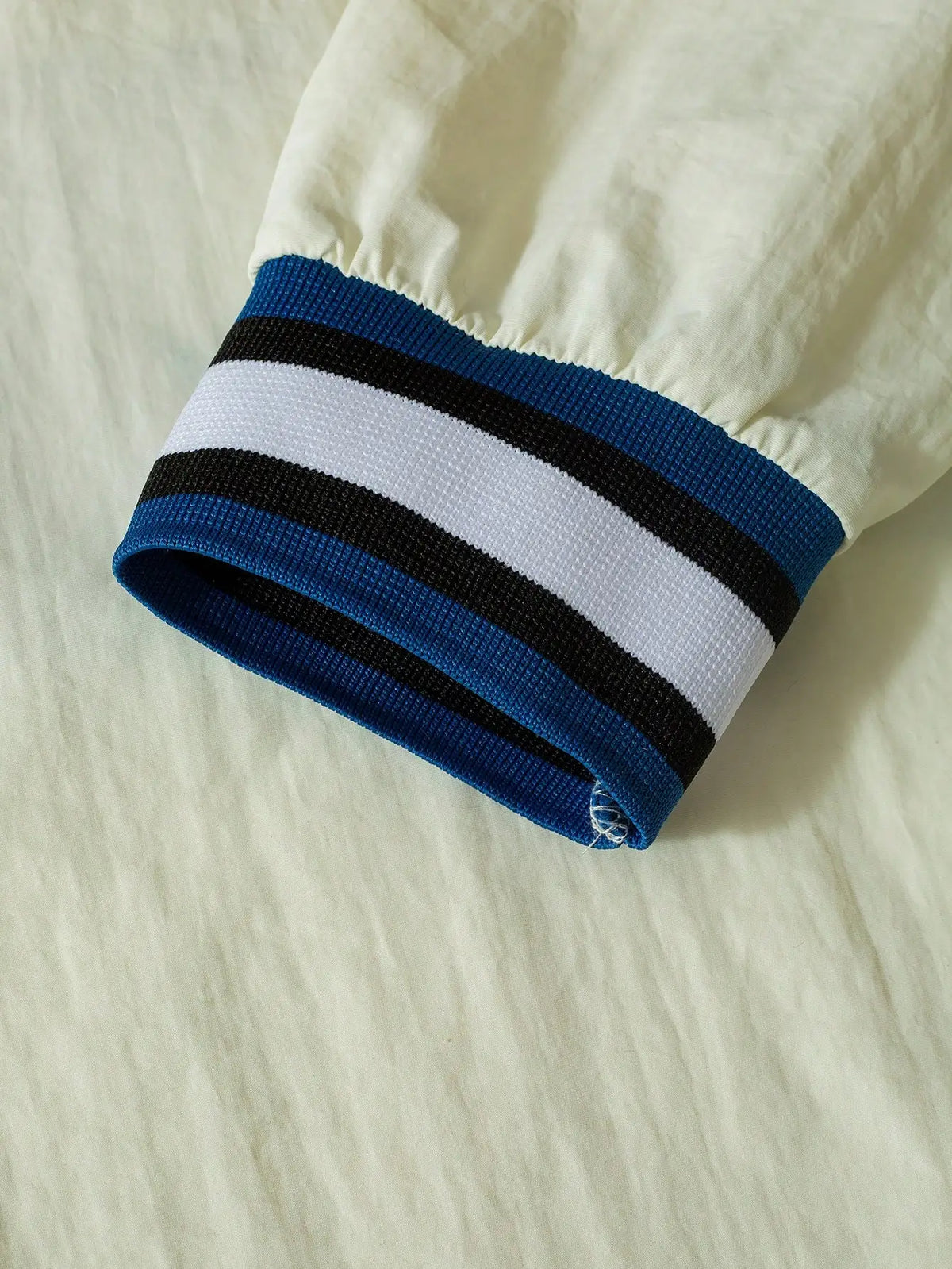 Men's V-Neck Embroidered Sweatshirt Collegiate Athletic Style Chicago