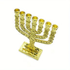 1PC Menorah Candle-holders Religions Candelabra Hanukkah