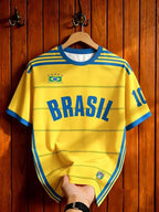 Brazilian Retro Theme Jersey Tee