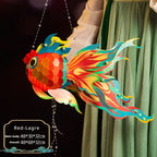 Mid-autumn festival ancient style fish lanterns holiday party decor