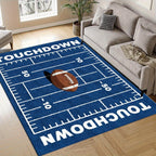 American Football Field Area Rug