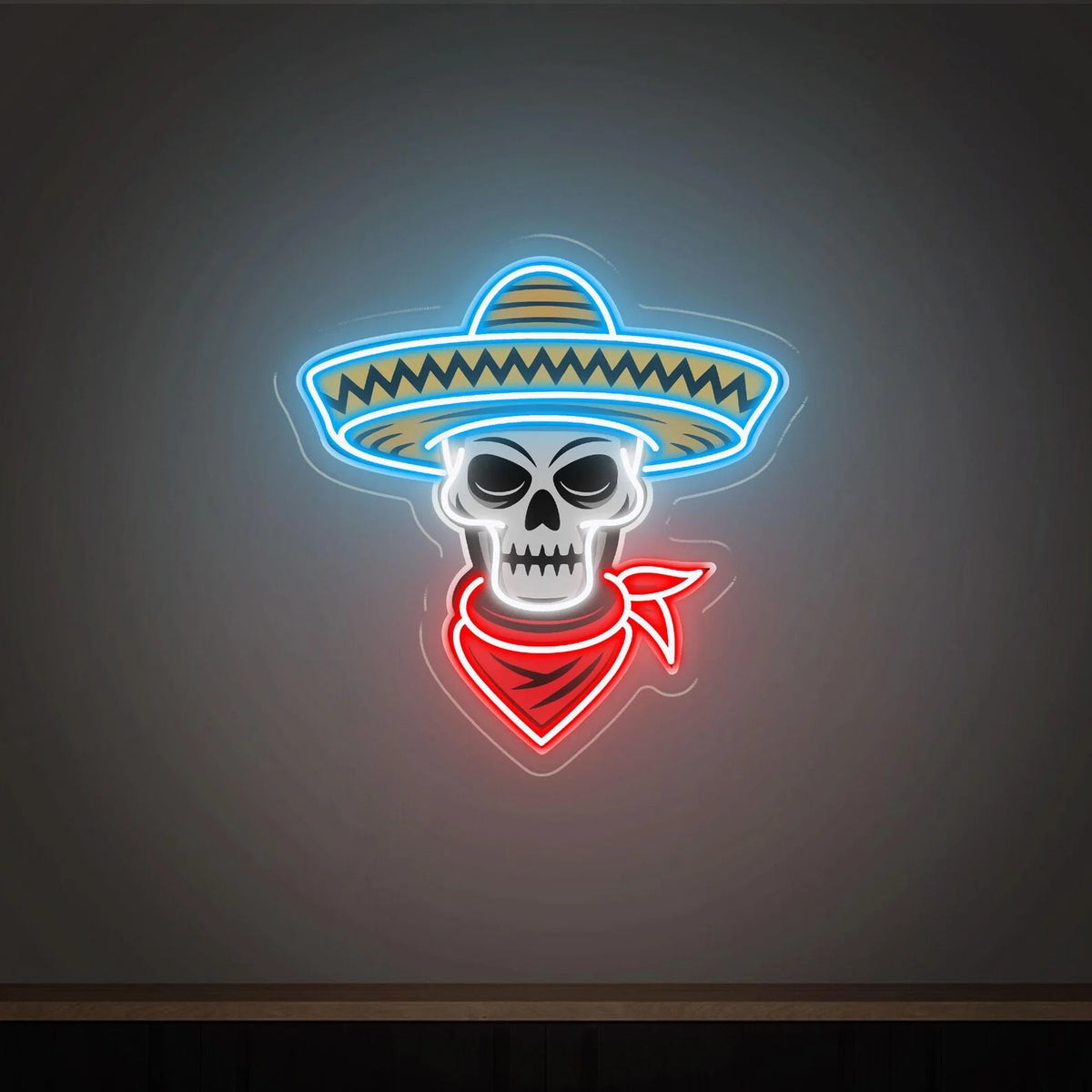 Devil Skull Neon Sign