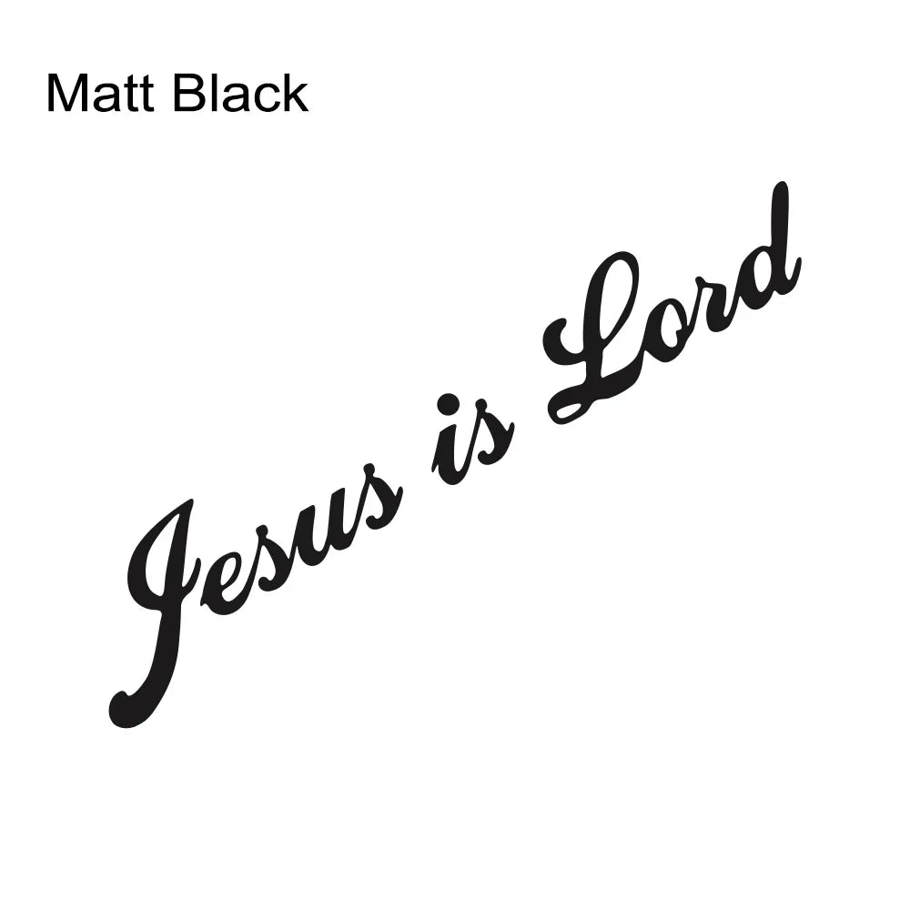 Jesus Is Lord Sticker Car