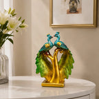Luxury Peacock Statue Resin Figurine