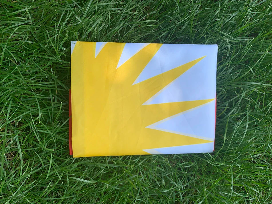 Kurdish Flag Hanging Banner