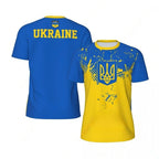 UKRAINE Flag 3D Sport Quick