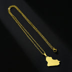 Iraq Map Pendant