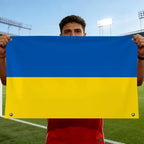 Ukraine Flags Large Wall Hanging