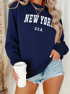 Casual USA & New York Sweatshirt Design