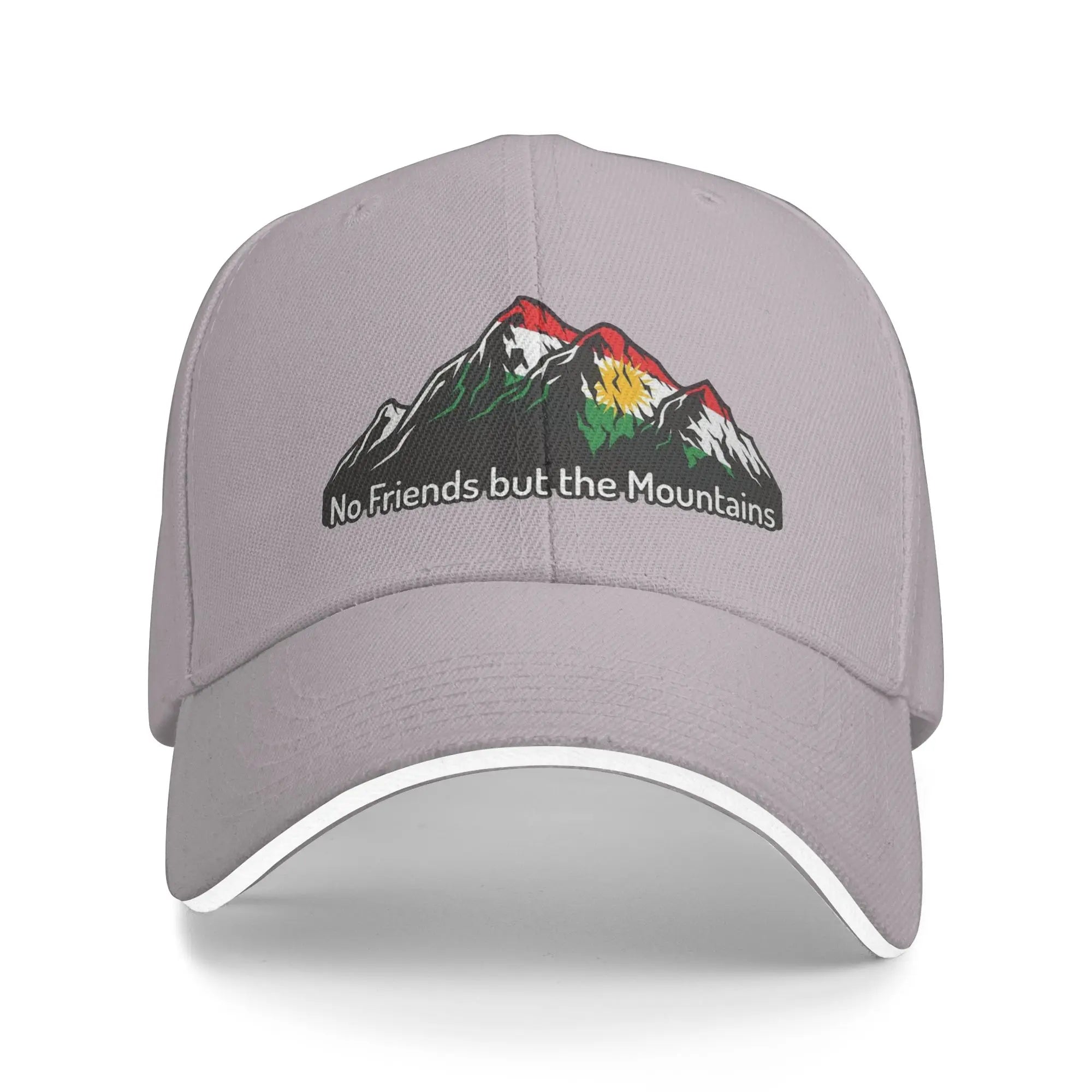 Kurdistan Baseball Cap No Friends but the Mountains