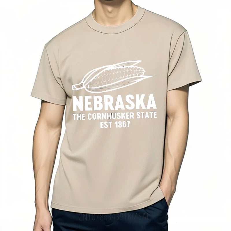 T-shirt Unisex Nebraska The Cornhusker State
