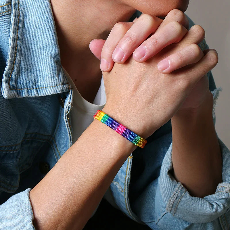 LGBTQ Rainbow Color Bracelets