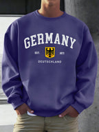 Germany Deutschland National Emblem Print Men Sweatshirt