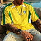 Brazil Football Jersey Quick Dry Tee