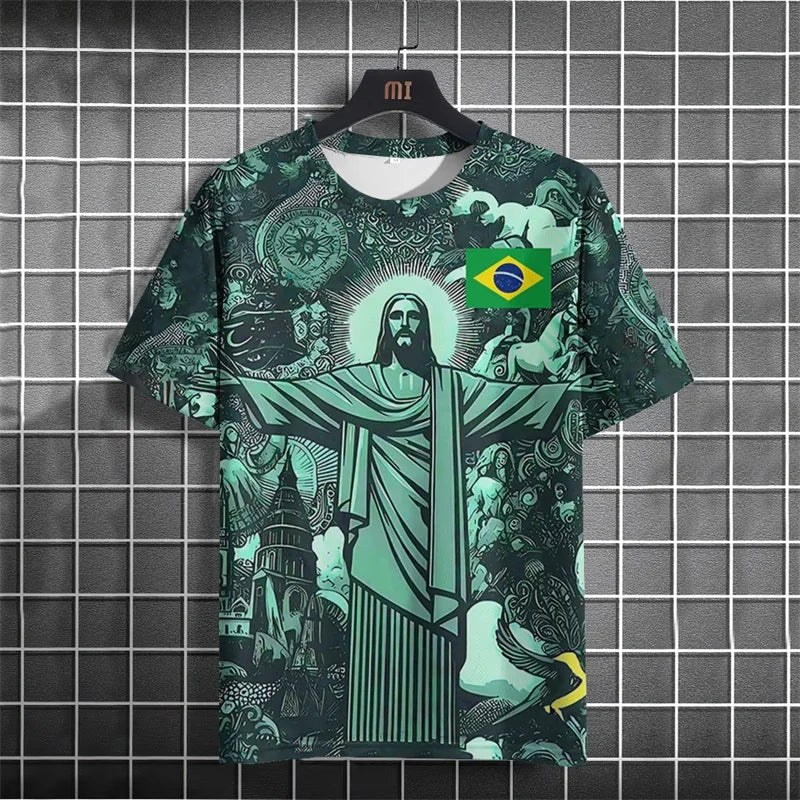 Brazil Football Jersey Unisex Tee