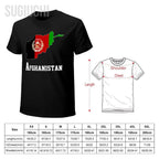 Men Afghan Country Map Tshirt