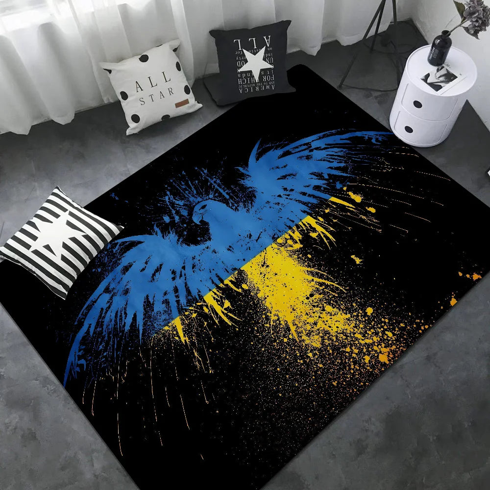 Ukraine Flag Entrance Door Mat