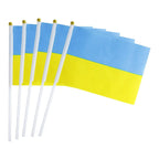 Small Ukraine Hand Waving Flag