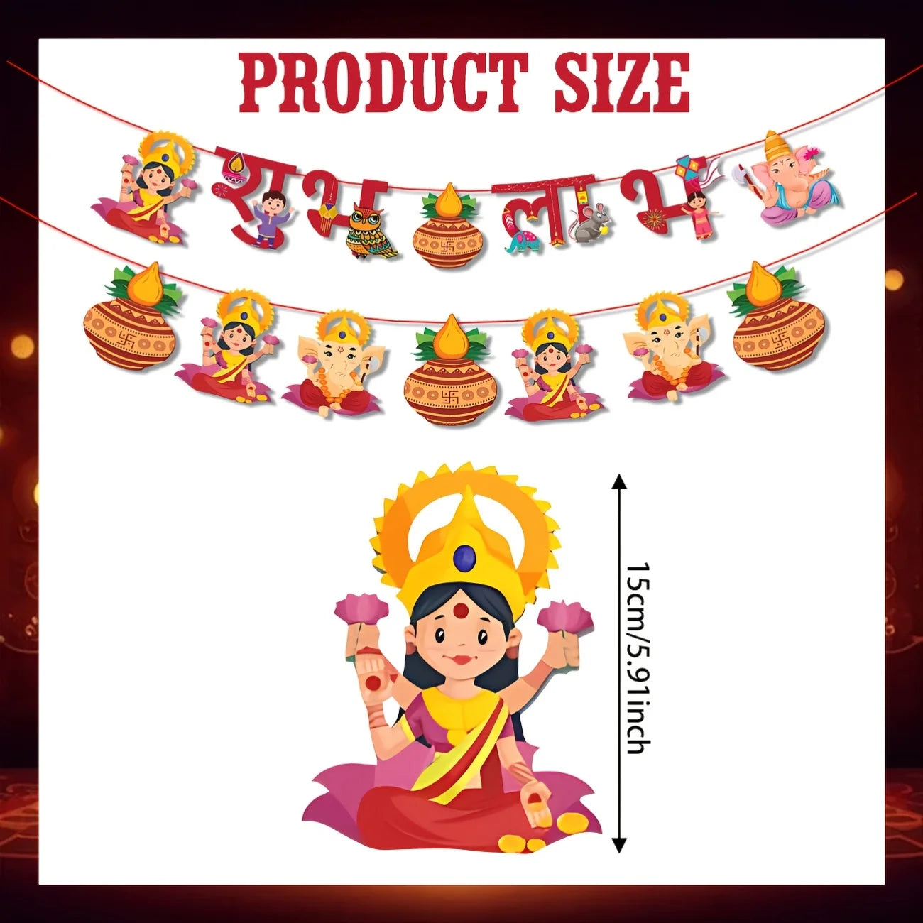 Happy Diwali Hanging Banner