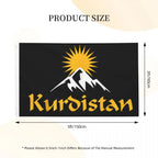 Kurdistan Flag Banner