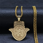 Jehovah Yahweh Hebrew Alphabet Necklace