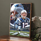 T-Tom Rugby B-Brady Poster Room Bar Cafe Decor Stickers Wall