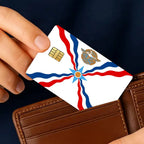 Flag Assyrian Credit Card Stickers